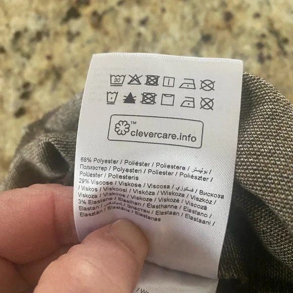 Part Two Pull-on Small Check pants - Picture 7 of 10